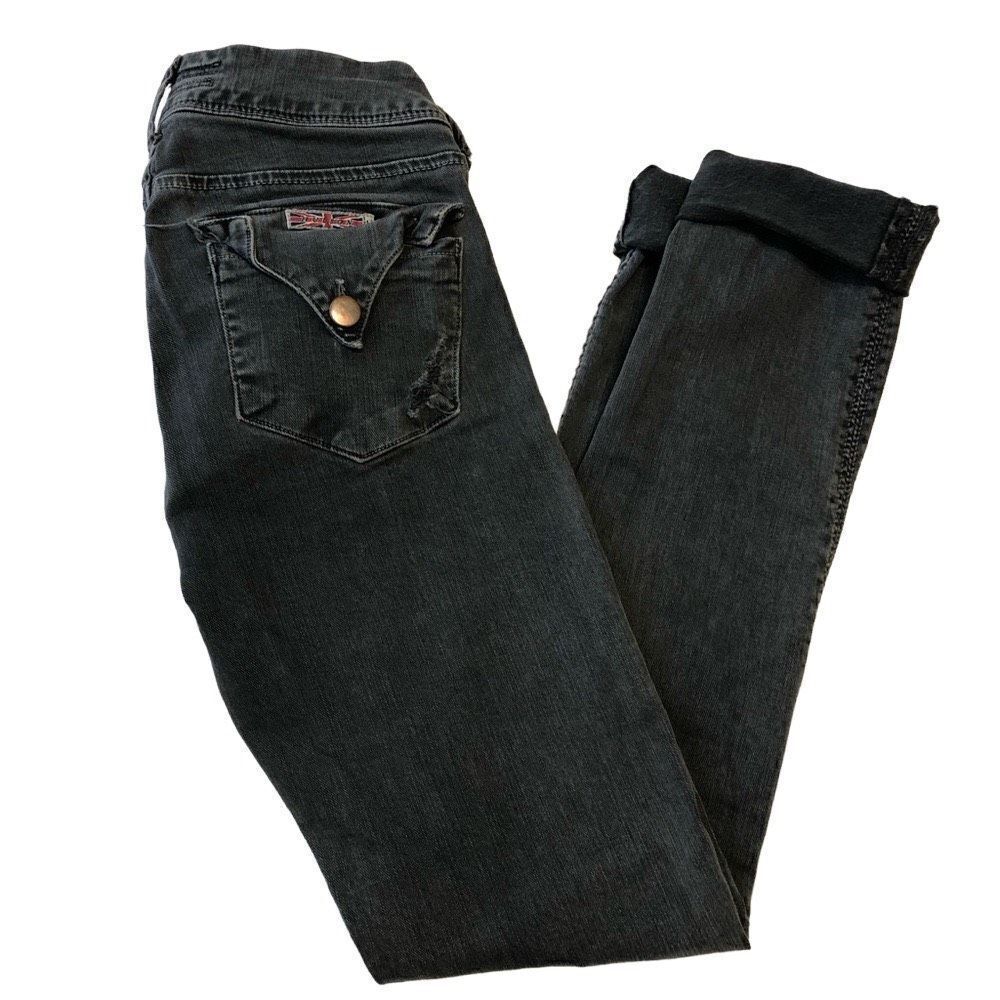 Hudson Flap Pocket Distressed Skinny Ankle Jeans - Women’s 27‎
